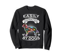 Easily Distracted By Dogs Nova Scotia Duck Tolling Retriever Felpa
