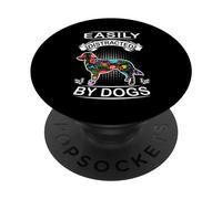 Easily Distracted By Dogs Nova Scotia Duck Tolling Retriever PopSockets PopGrip Adesivo