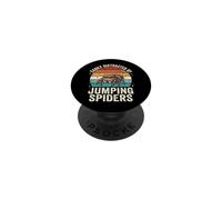 Easily Distracted By Jumping Spiders PopSockets PopGrip Adesivo