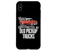 Easily Distracted by Old Pickup Trucks Men Women Funny Truck Custodia per iPhone XS Max