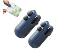 Easilyous Mini Sealing Machine, Ampltulastd Bag Sealer, 2025 2-in-1 USB-C Rechargeable Snack Bag Sealer, Mini Sealers Small Household for Snack/Pouch Food Storage & Plastic Bags (Blue*2)