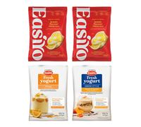 Easiyo 4kg di yogurt: 2 Limone, 1 Arancia, 1 Pesca&Albicocca