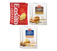 Easiyo 6 kg di yogurt gusti limone, caramello salato e greco mango