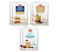 Easiyo 6kg di yogurt: 2 vaniglia, 2 miele, 2 naturale senza grassi