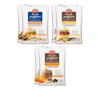 EasiYo 6kg yogurt: Vaniglia, Mango&Passion Fruit, Arancia e Cioccolato