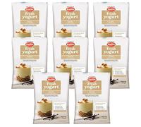 EasiYo Vanilla EasiYo Yogurt Confezione da 8 bustine | Ogni bustina produce 1 kg di yogurt