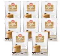 EasiYo Yogurt al Cappuccino - Confezione da 8 Bustine | Ogni Bustina Prepara 1KG di Yogurt