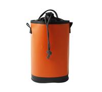Easnea Borsa impermeabile per arboricoltore corda da arrampicata albero secchio zaino corda borsa portaoggetti con coulisse borsa per corda per albero arrampicata su roccia alpinismo, Arancione, 5 L