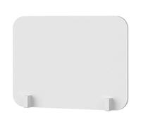 Easnea Pannello divisorio da scrivania, protezione per starnuti, schermo protettivo per casse, divisore per privacy, pannello separatore da tavolo, per centro di prova, desktop, educativo