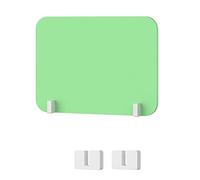 Easnea Pannello divisorio da tavolo per starnuti, schermi protettivi per cassa, divisorio per scrivania, pannello separatore per scrivania, pannello separatore per tavolo per centro di test, desktop,