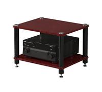 Easnuroz Mobile HiFi Con Ripiani AV Supporto HiFi A 1-4 Livelli Con Ripiano Portaoggetti Supporto HiFi Per Giradischi, Lettore Multimediale AV, Rack Audio A Torre Per(Brown,60 * 48 * 37cm(2Tier))