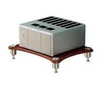 Easnuroz Supporto HiFi per giradischi Ripiano HiFi AV a 1/2/3/4 livelli Torre portaoggetti regolabile per supporti AV, giradischi/stampante/decoder Sky/TV(Brown-A,60 * 48 * 10cm(1Tier))