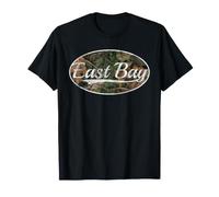 East bay Vintage Camouflage Throwback Classic Style Maglietta