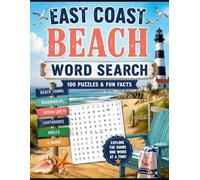 East Coast Beach Word Search: Created with love for beach lovers everywhere