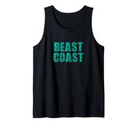 East Coast Beast Coast - Design graffiato Canotta