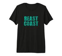 East Coast Beast Coast - Design graffiato Maglietta Premium