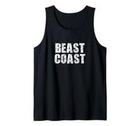 East Coast Beast Coast Graffiato Distressed Canotta