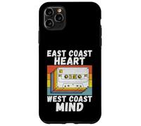 East Coast Heart West Coast Mind anni '90 Hip Hop Custodia per iPhone 11 Pro Max