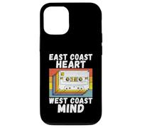 East Coast Heart West Coast Mind anni '90 Hip Hop Custodia per iPhone 12/12 Pro