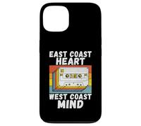 East Coast Heart West Coast Mind anni '90 Hip Hop Custodia per iPhone 13