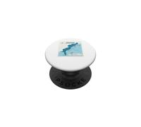 East Coast Shark Sightings Map PopSockets PopGrip Adesivo