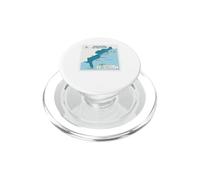 East Coast Shark Sightings Map PopSockets PopGrip per MagSafe