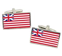 East India Company 1707-1801 Bandiera Gemelli IN Cromo Scatola