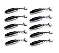 East Rain 5.5cm10pcs Wobblers artificiali artificiali della carpa di esca di pesca dell'esca di esca molle del silicone