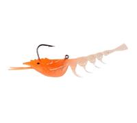 East Rain Esche realistiche in plastica morbida pre-montate a forma di gamberetto Jig Head Bionic Swimming Bait (2,76 pollici/7 cm 0,21 once/6 g o 4,33 pollici/11 cm 0,48 once/13,5 g)
