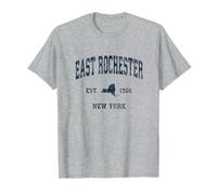 East Rochester New York NY Vintage Atletico Marina Sport Desi Maglietta