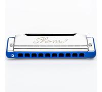 EAST TOP Armonica blues in chiave di do, professionale a bocca con 10 fori, 20 toni, T009, 2.0, Shonrry, armonica diatonica per suonatori di tutti i livelli, blu