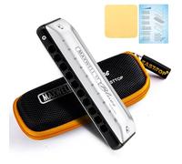 East top Armonica diatonica blues MAXWELL ST G, Professional Overblow e Bending a 10 fori MS030 per adulti, professionisti e studenti di tutti i livelli