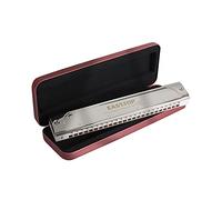 East top T2406S Tremolo Armonica 24 Fori Professionale Bocca Organo Polifonico Armonica Per Adulti Giocatori Professionali Studenti Strumento Musicale (chiave di F)