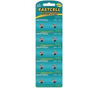 EASTCELL Pile a bottone AG5 60 mAh LR754 393 Extra Longlife Massima capacità Mini batteria