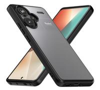 Eastcoo Slim Fit Custodia per Xiaomi Redmi Note 13 Pro Plus, [Hard Frosted PC Back+Soft Black TPU Bumper] Cover Leggera Antiurto per Xiaomi Redmi Note 13 Pro Plus, Nero