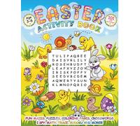 Easter Activity Book For Kids Age 3-6: Big Easter Fun Workbook - 101 Activity Pages with Mazes, Dot-to-Dot, Shadow Matching, Coloring Pages, Math & More!