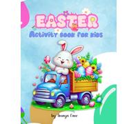 Easter Activity Book for Kids (ages 4-8): 12 Delightful Mix of Easter Activities, including Coloring, Scissor Skills, Dot Markers, Word Search, Mazes and More!
