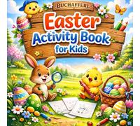 Easter Activity Book for Kids: Easter Puzzle and Coloring Book for Kids Ages 3+ - Fun Activities for Preschool and Kindergarten
