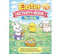 Easter Activity Book for Kids: Fun Coloring, Puzzles, Mazes and Learning Activities for Kids Ages 3-8