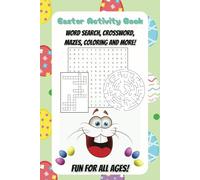 Easter Activity Book: Fun Easter Activity Book and more|6x9 inches, 100 pages|50+ puzzles and solutions