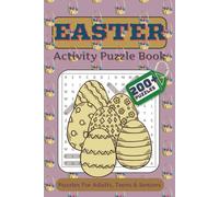 Easter Activity Puzzle Book: Word Search Activity Puzzles with Easy-to-Read Print about Easter, Fun Word Puzzles, Happy Easter Holiday and More | 6x9 ... Gift for Vacations, Holidays and Free Times
