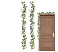 Easter Artificial Garlands - 2 pezzi Easter Egg Garland, Easters Garland Spring Vine with Easteer Eggs Flowers for Spring Garden Daily Indoor Holiday Party Home Room Dormitory Vacation Photo Window