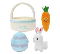 Easter Basket, Stuffed Easter Basket, Plush Easter Basket, Easter Basket For Kids, Easter Egg Basket, Easter Basket, Animal Stuffed Easter Basket, Easter Playset Basket, Easter Basket With Bunny