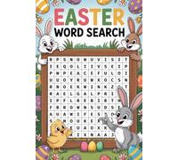 Easter Basket Stuffers for Kids: Word Search: Relaxing Puzzle Book Book with Solutions: Holiday Gift Idea for Boys and Girls (Over 1000 Themed Words)