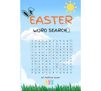 Easter Basket Stuffers Word Search Puzzles: Activity Book for Kids Ages 8-14,Teens, Adults With Solutions