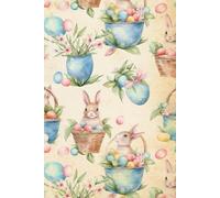 EASTER BLESSINGS & SPRINGTIME JOY, NOTEBOOK 6X9" 200 LINED PAGES. PERFECT FOR THOUGHTS, PRAYERS AND CREATIVE IDEAS