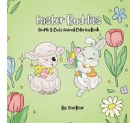 Easter Buddies: Simple & Cute Animal Coloring Book