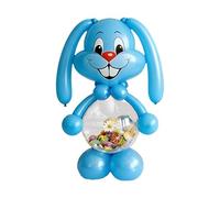 Easter Bunny Basket Candy Storage Palloncini da 130 cm per la conservazione di caramelle, coniglietti, palloncini decorativi per feste in casa e decorazioni primaverili (#A)