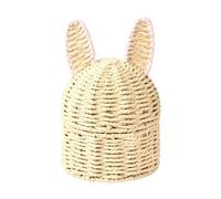 Easter Bunny Basket - Hand-Woven Snack Container, Toy Organizer Basket, Carino Holiday Storage Solution, Perfect For Homeowners Party Planners Dining Table Front Porch Church Event Bedroom Living Room