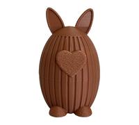 Easter Bunny Candy Dish-Cute 3D Printed Rabbit Storage Box, Modern Geometric Holiday Decor, Wrapped Candy & Nut Display, Desktop Spring Ornament, Small Seasonal Trinket Bowl | For Home